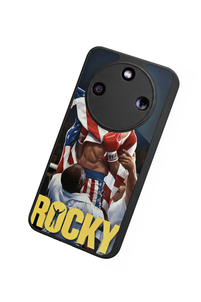 Honor Magic 8 Lite Uyumlu Rocky Tasarımlı Glossy Premium Kılıf