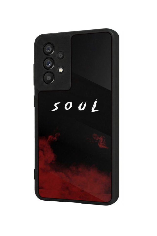 Samsung Galaxy A73 Uyumlu SOUL Tasarımlı Glossy Premium Kılıf