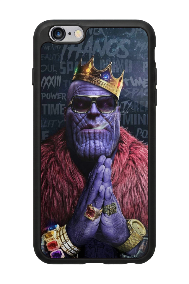 iPhone 6s Plus Uyumlu Thanos Tasarımlı Glossy Premium Kılıf