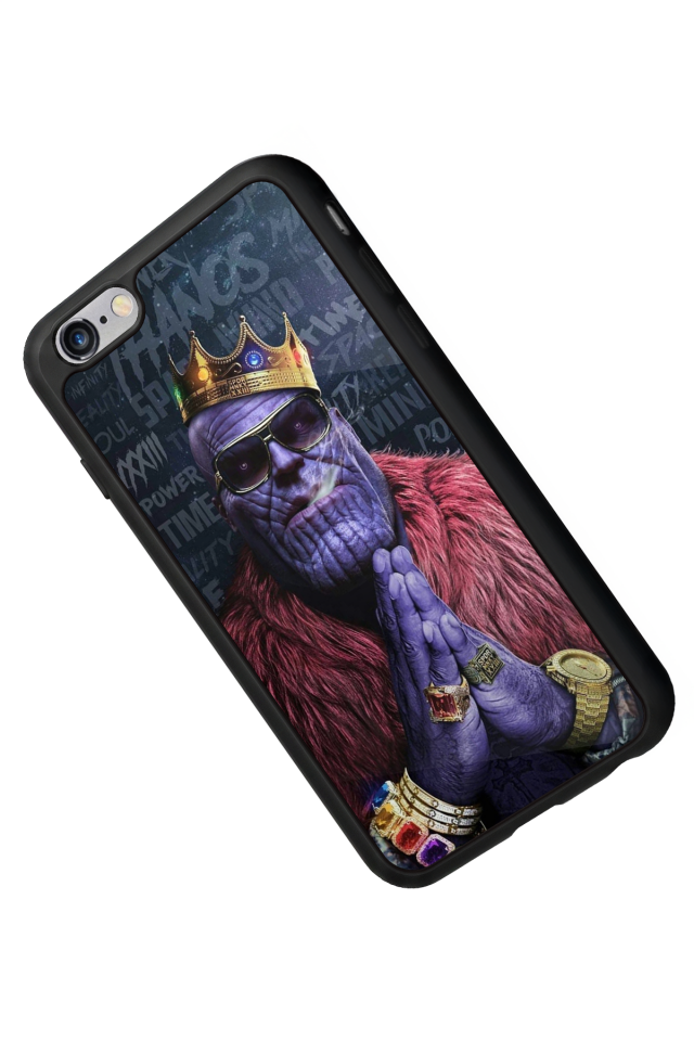 iPhone 6s Plus Uyumlu Thanos Tasarımlı Glossy Premium Kılıf
