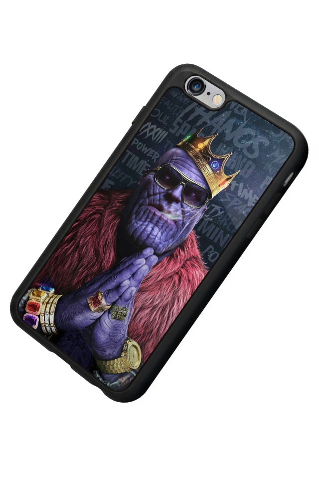 iPhone 6s Plus Uyumlu Thanos Tasarımlı Glossy Premium Kılıf