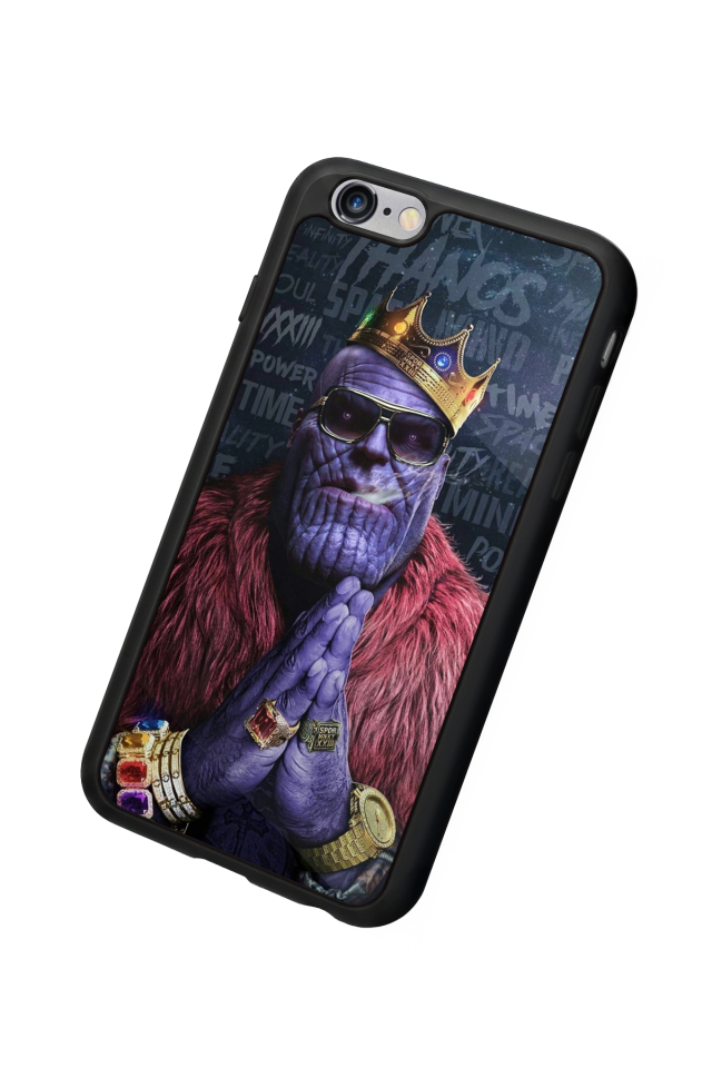 iPhone 6s Plus Uyumlu Thanos Tasarımlı Glossy Premium Kılıf