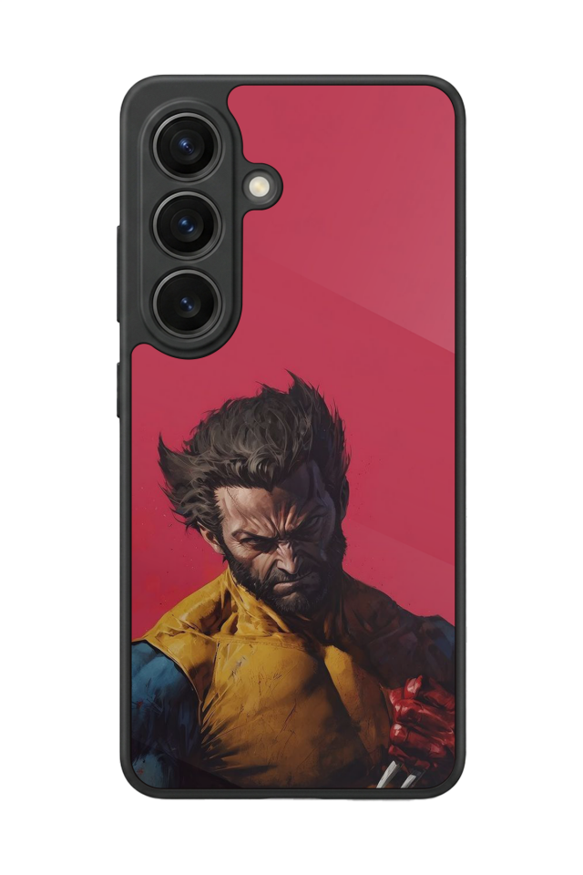 Samsung Galaxy S26 Uyumlu Wolverine Tasarımlı Glossy Premium Kılıf