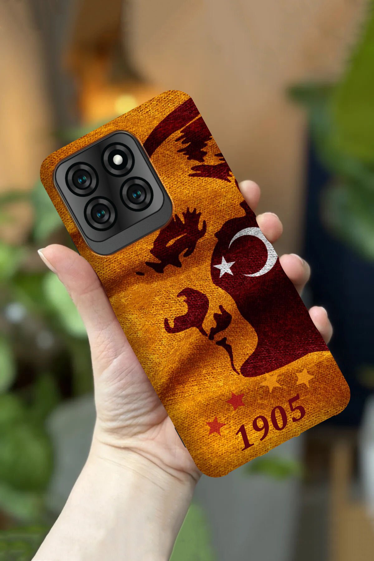 Reeder S71 Uyumlu Kamera Korumalı Futbol Takımı Desenli HD Baskılı Silikon Kılıf