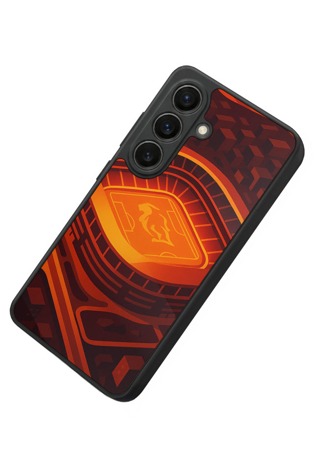 Samsung Galaxy S26 Uyumlu Aslan Tasarımlı Glossy Premium Kılıf