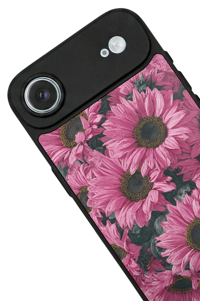 iPhone 17 Air Uyumlu Cicek Tasarımlı Glossy Premium Kılıf