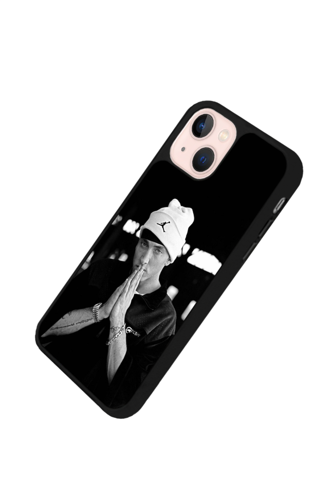iPhone 15 Uyumlu Eminem Tasarımlı Glossy Premium Kılıf