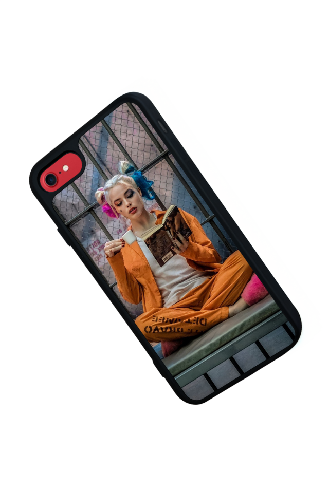 iPhone SE Uyumlu HarleyQueen Tasarımlı Glossy Premium Kılıf