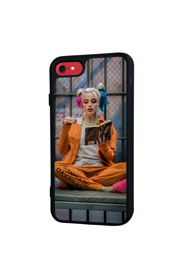 iPhone SE Uyumlu HarleyQueen Tasarımlı Glossy Premium Kılıf