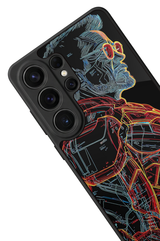 Samsung Galaxy S26 Ultra Uyumlu Iron Man ( Demir Adam ) Tasarımlı Glossy Premium Kılıf