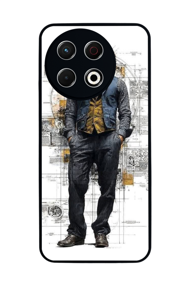 Tecno Spark 30 Pro Uyumlu Joker Tasarımlı Glossy Premium Kılıf