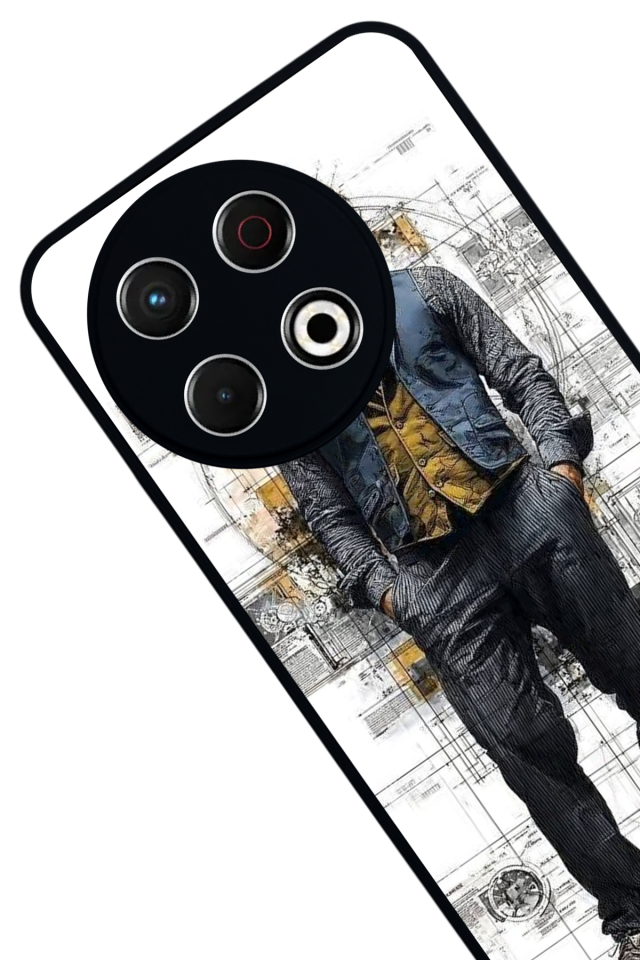 Tecno Spark 30 Pro Uyumlu Joker Tasarımlı Glossy Premium Kılıf