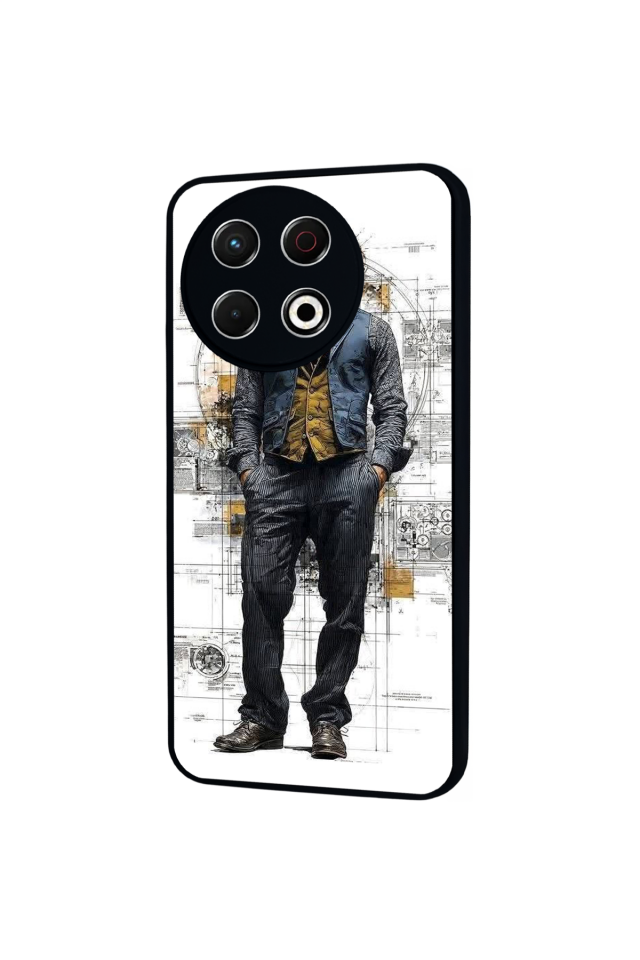 Tecno Spark 30 Pro Uyumlu Joker Tasarımlı Glossy Premium Kılıf