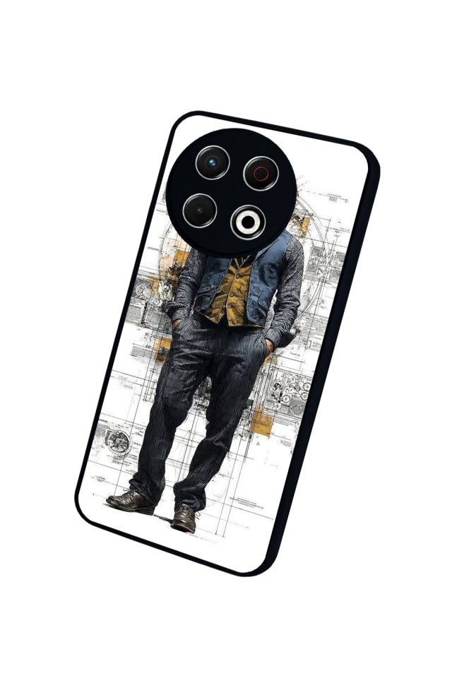 Tecno Spark 30 Pro Uyumlu Joker Tasarımlı Glossy Premium Kılıf