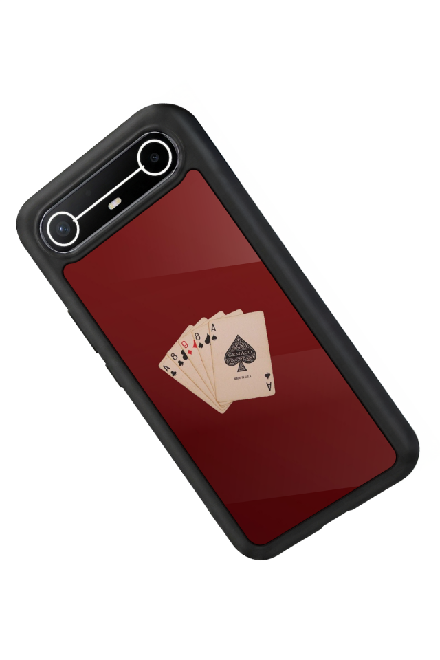 Tecno Spark Slim 5G Uyumlu Kart Tasarımlı Glossy Premium Kılıf