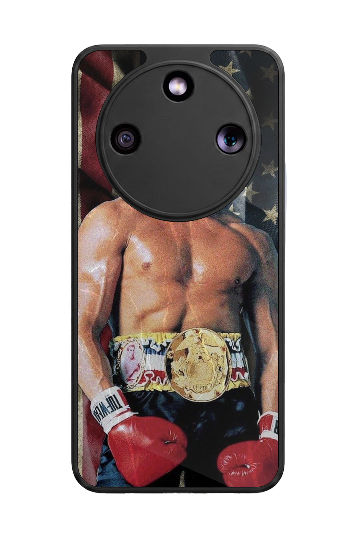 Honor Magic 8 Lite Uyumlu Rocky Tasarımlı Glossy Premium Kılıf