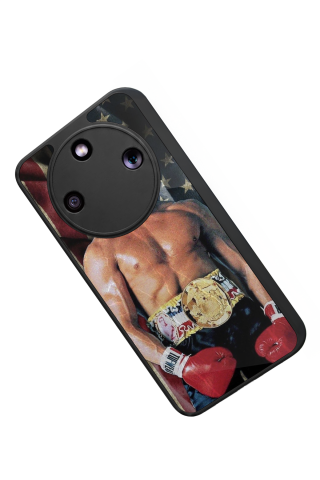 Honor Magic 8 Lite Uyumlu Rocky Tasarımlı Glossy Premium Kılıf