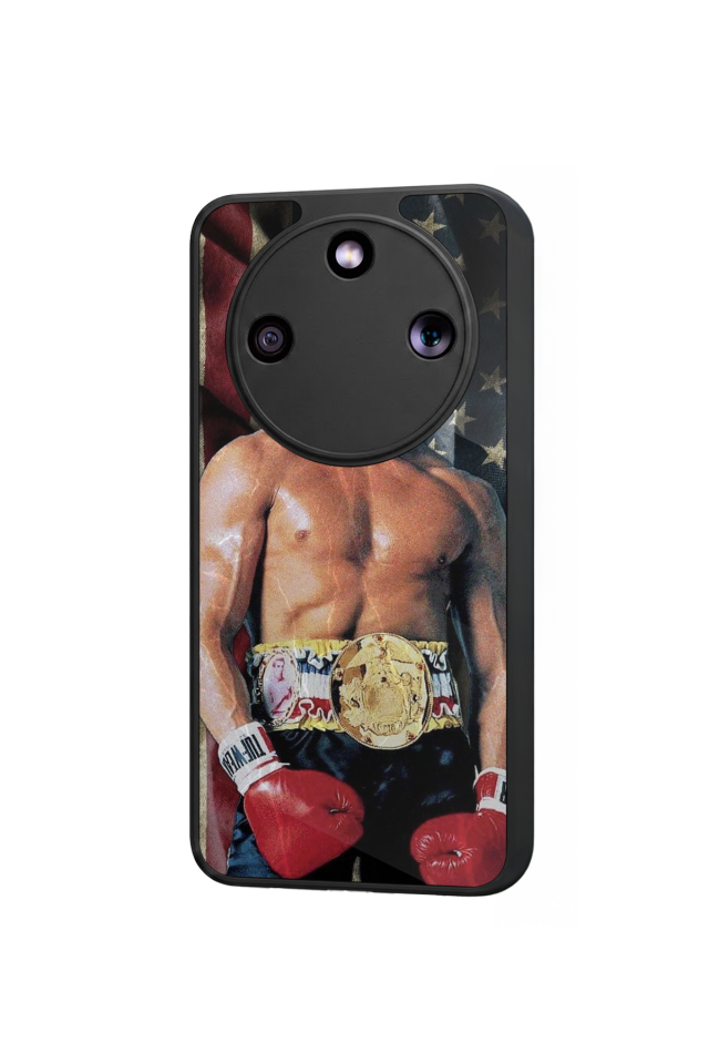 Honor Magic 8 Lite Uyumlu Rocky Tasarımlı Glossy Premium Kılıf