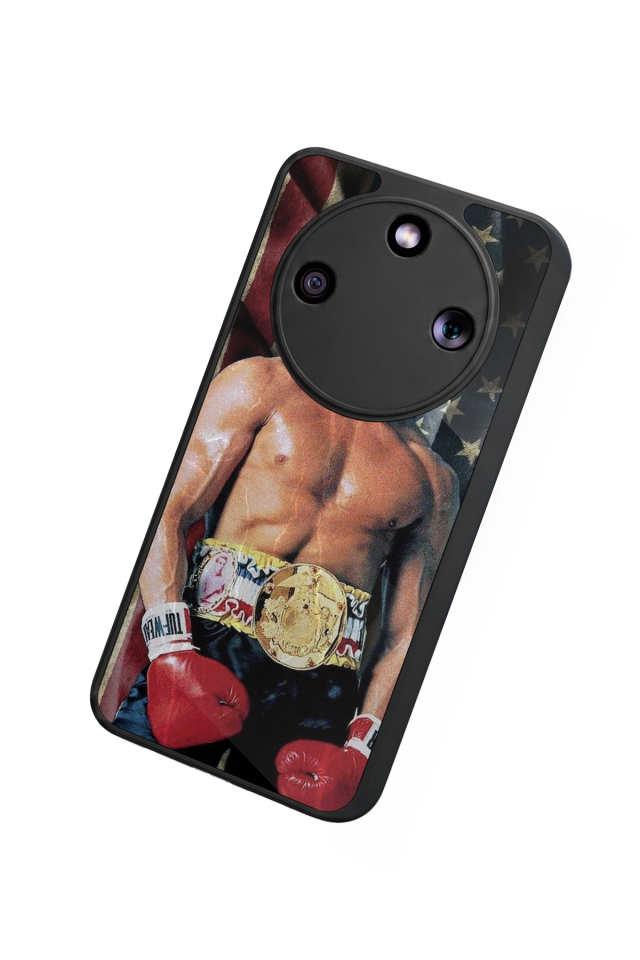 Honor Magic 8 Lite Uyumlu Rocky Tasarımlı Glossy Premium Kılıf