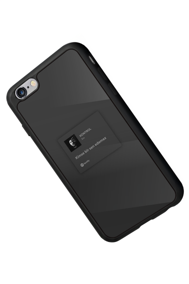 iPhone 6 Plus Uyumlu Sarki Sozleri Tasarımlı Glossy Premium Kılıf