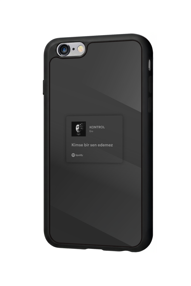 iPhone 6 Plus Uyumlu Sarki Sozleri Tasarımlı Glossy Premium Kılıf