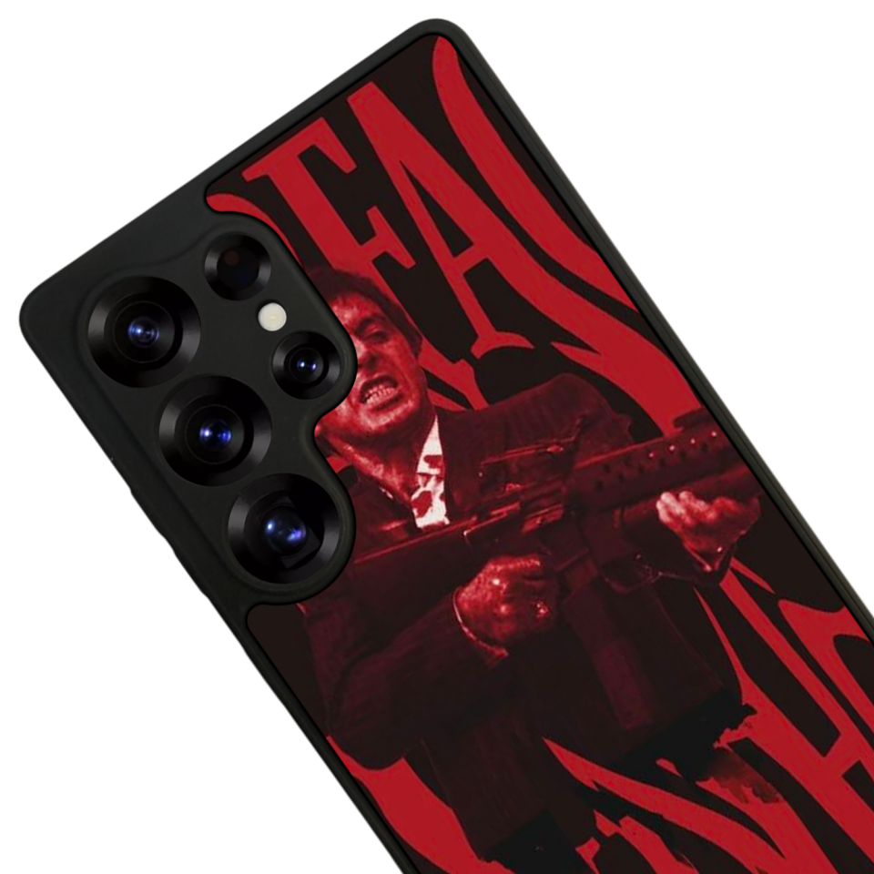 Samsung Galaxy S25 Ultra Uyumlu Scarface Tasarımlı Glossy Premium Kılıf