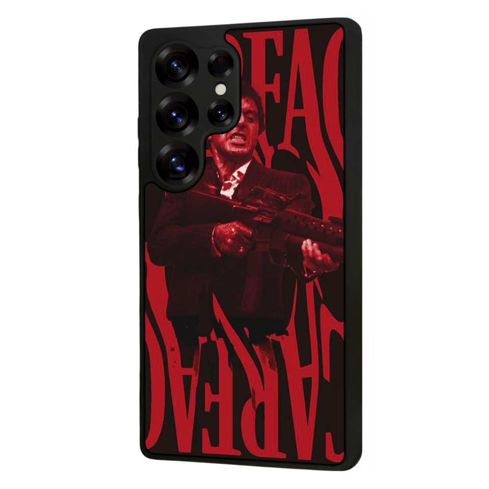 Samsung Galaxy S25 Ultra Uyumlu Scarface Tasarımlı Glossy Premium Kılıf
