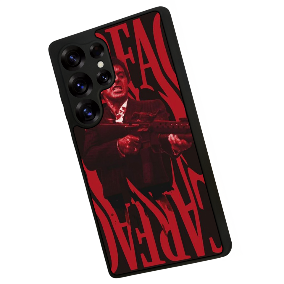 Samsung Galaxy S25 Ultra Uyumlu Scarface Tasarımlı Glossy Premium Kılıf