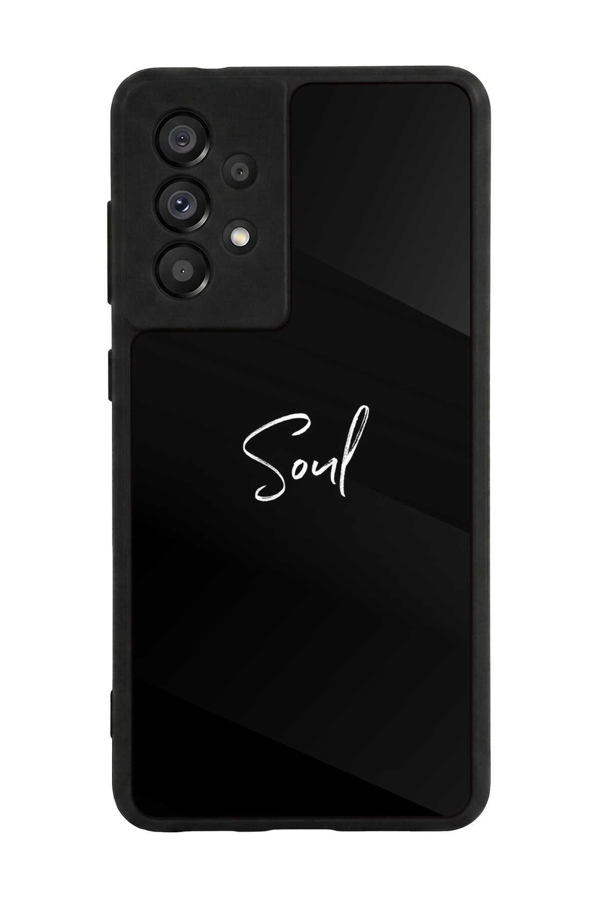 Samsung Galaxy A73 Uyumlu SOUL Tasarımlı Glossy Premium Kılıf