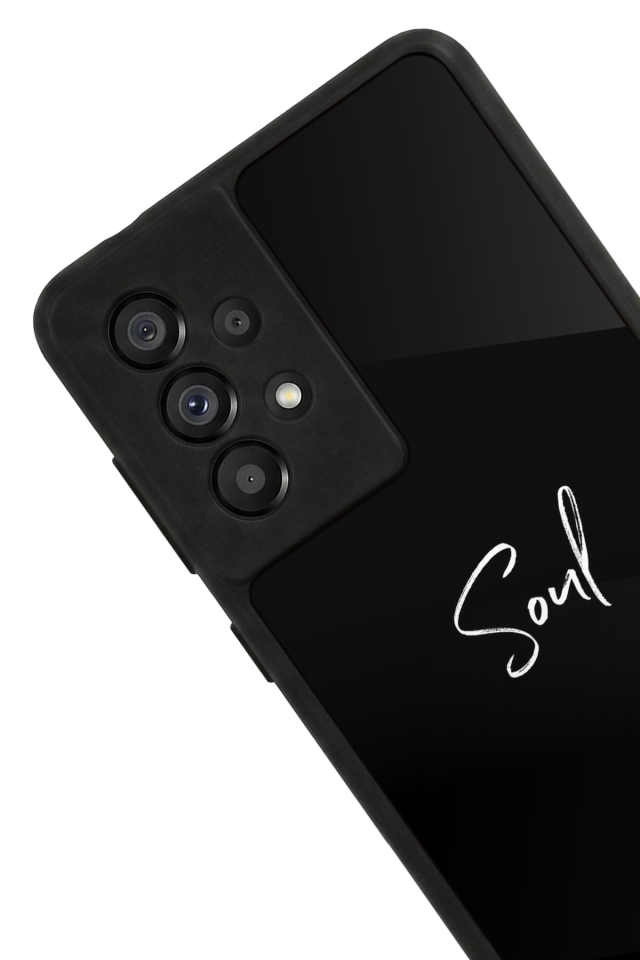 Samsung Galaxy A73 Uyumlu SOUL Tasarımlı Glossy Premium Kılıf