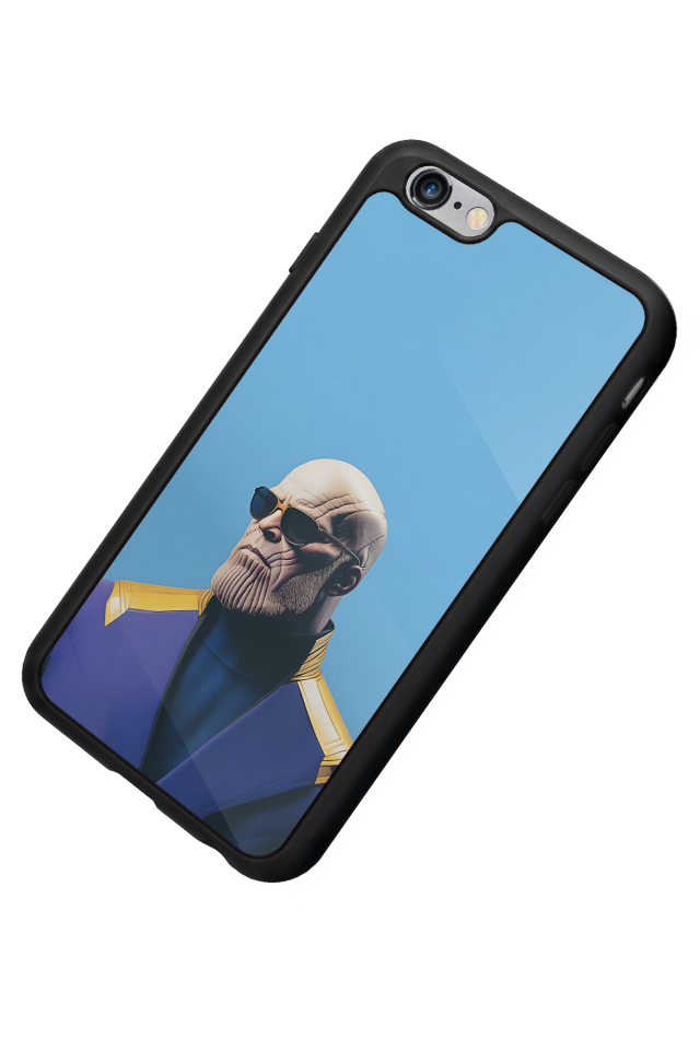 iPhone 6s Plus Uyumlu Thanos Tasarımlı Glossy Premium Kılıf