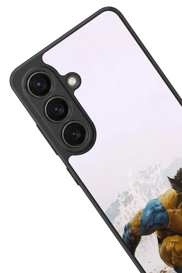 Samsung Galaxy S26 Uyumlu Wolverine Tasarımlı Glossy Premium Kılıf