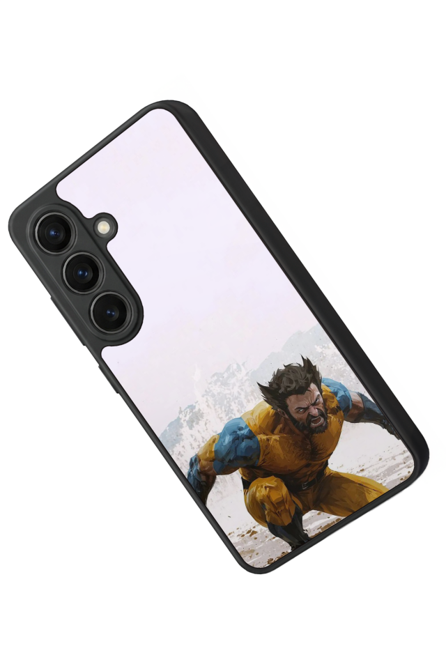 Samsung Galaxy S26 Uyumlu Wolverine Tasarımlı Glossy Premium Kılıf