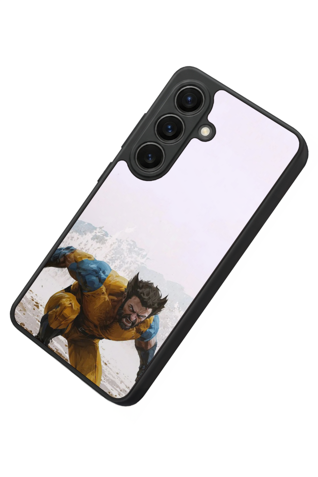 Samsung Galaxy S26 Uyumlu Wolverine Tasarımlı Glossy Premium Kılıf