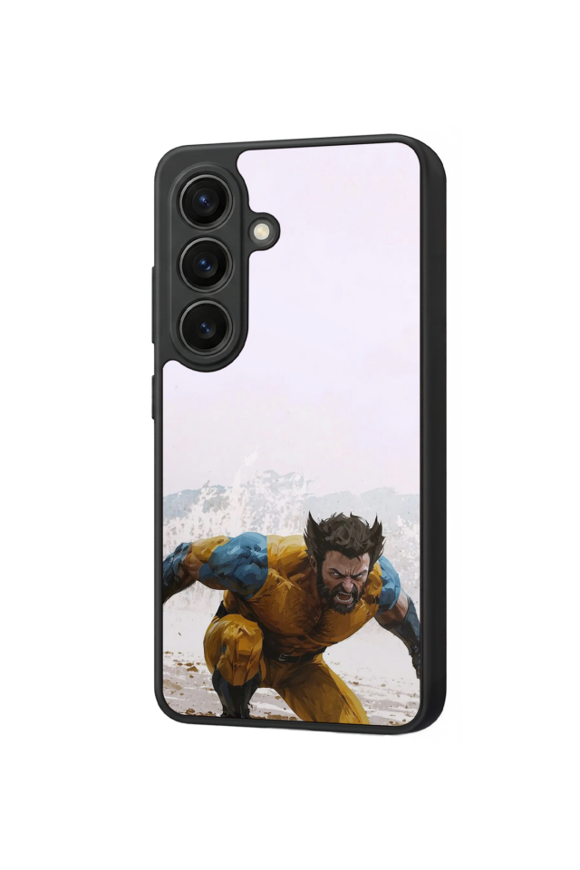 Samsung Galaxy S26 Uyumlu Wolverine Tasarımlı Glossy Premium Kılıf