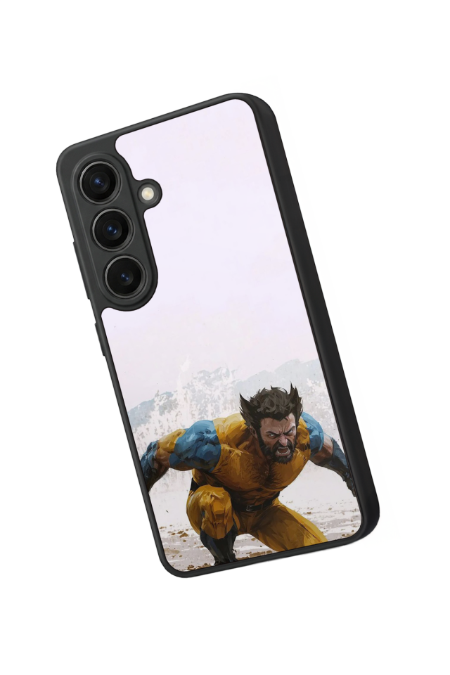 Samsung Galaxy S26 Uyumlu Wolverine Tasarımlı Glossy Premium Kılıf