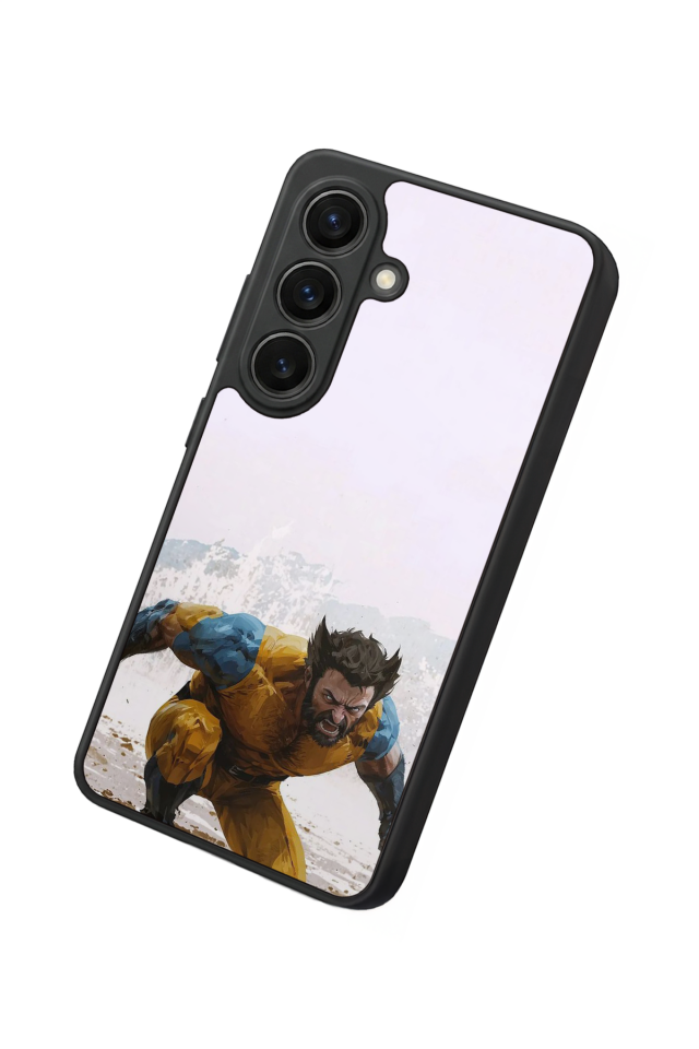 Samsung Galaxy S26 Uyumlu Wolverine Tasarımlı Glossy Premium Kılıf