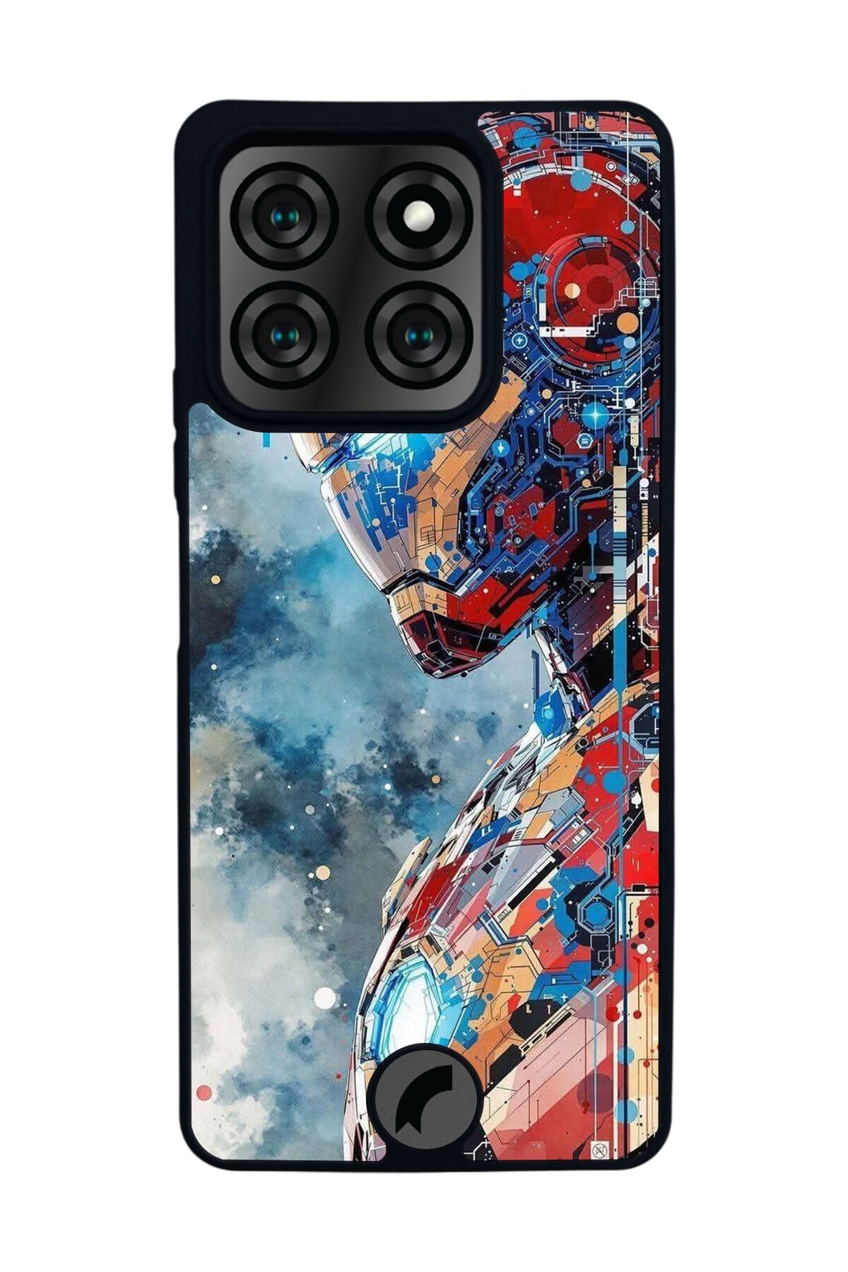 Reeder S71 Uyumlu Iron Man ( Demir Adam ) Tasarımlı Glossy Premium Kılıf