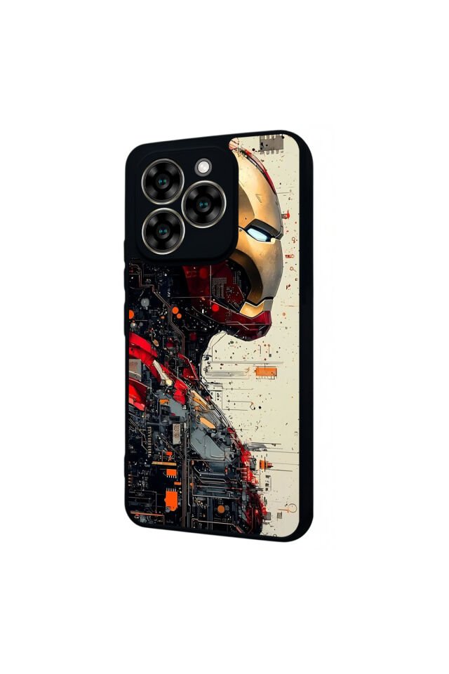 Reeder S919 Uyumlu Iron Man ( Demir Adam ) Tasarımlı Glossy Premium Kılıf