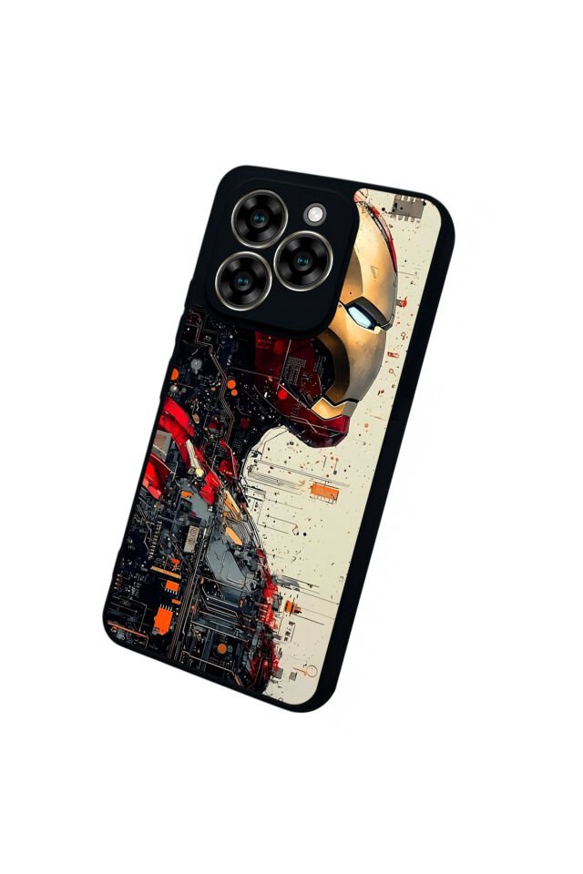 Reeder S919 Uyumlu Iron Man ( Demir Adam ) Tasarımlı Glossy Premium Kılıf