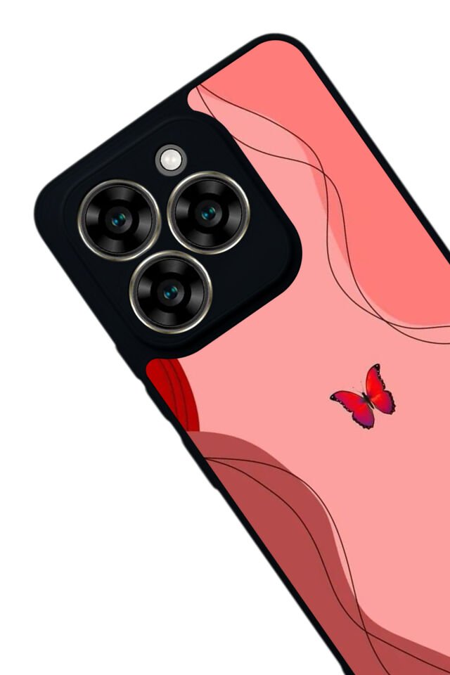 Reeder S919 Uyumlu Kelebek Tasarımlı Glossy Premium Kılıf