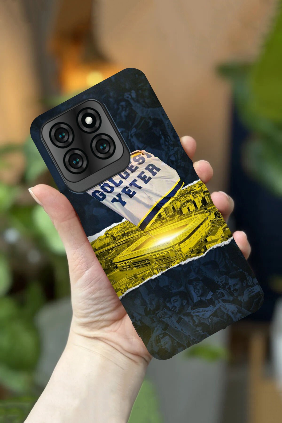 Reeder S71 Uyumlu Kamera Korumalı Futbol Takımı Desenli HD Baskılı Silikon Kılıf