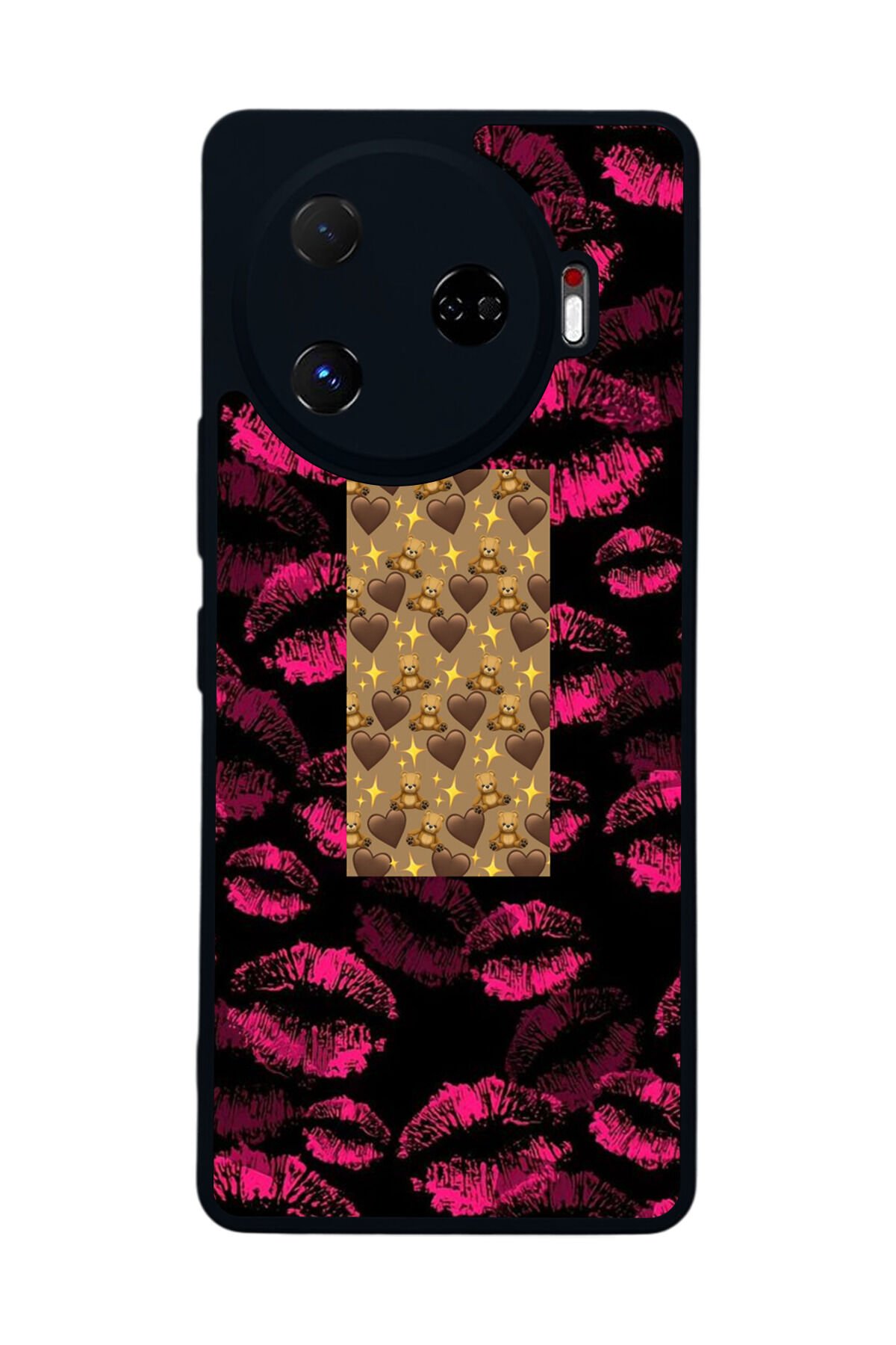 Tecno Camon 30 Pro Uyumlu Dudak Tasarımlı Glossy Premium Kılıf