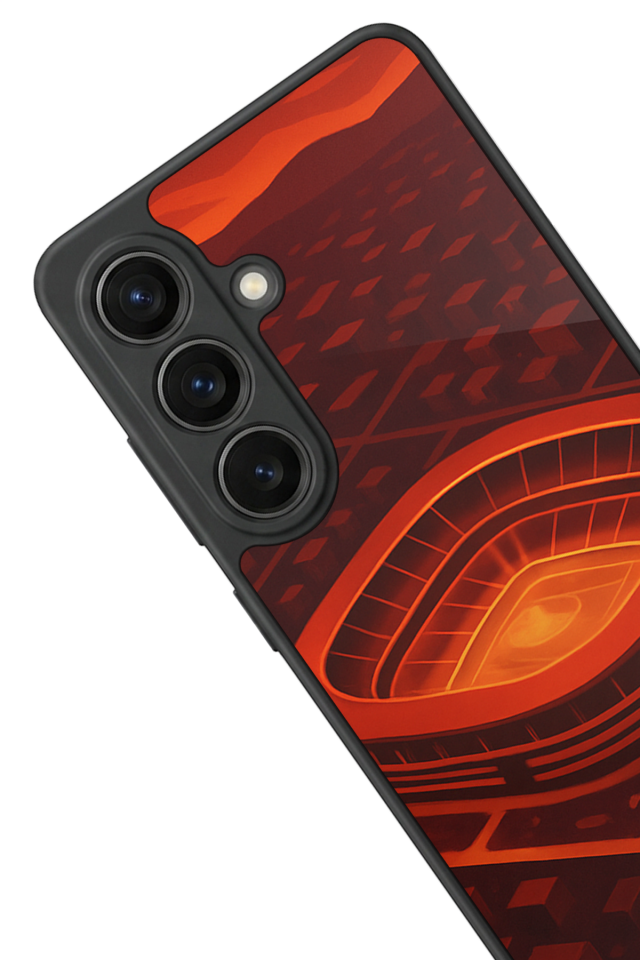 Samsung Galaxy S26 Uyumlu Aslan Tasarımlı Glossy Premium Kılıf