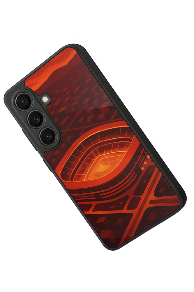 Samsung Galaxy S26 Uyumlu Aslan Tasarımlı Glossy Premium Kılıf