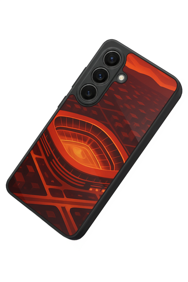 Samsung Galaxy S26 Uyumlu Aslan Tasarımlı Glossy Premium Kılıf