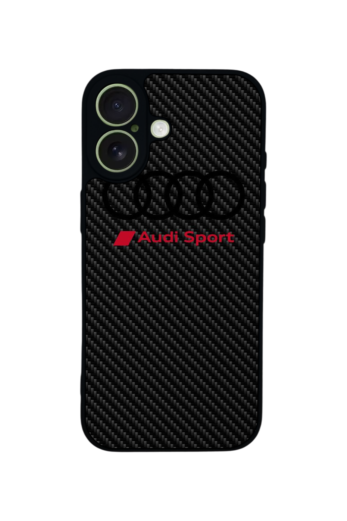 iPhone 17 Uyumlu Audi Tasarımlı Glossy Premium Kılıf