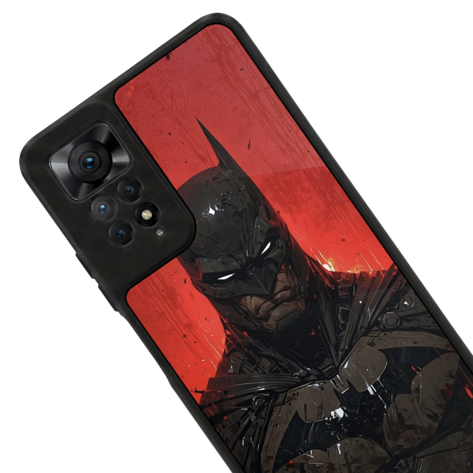 Xiaomi Redmi Note 11 Pro Uyumlu Batman Tasarımlı Glossy Premium Kılıf