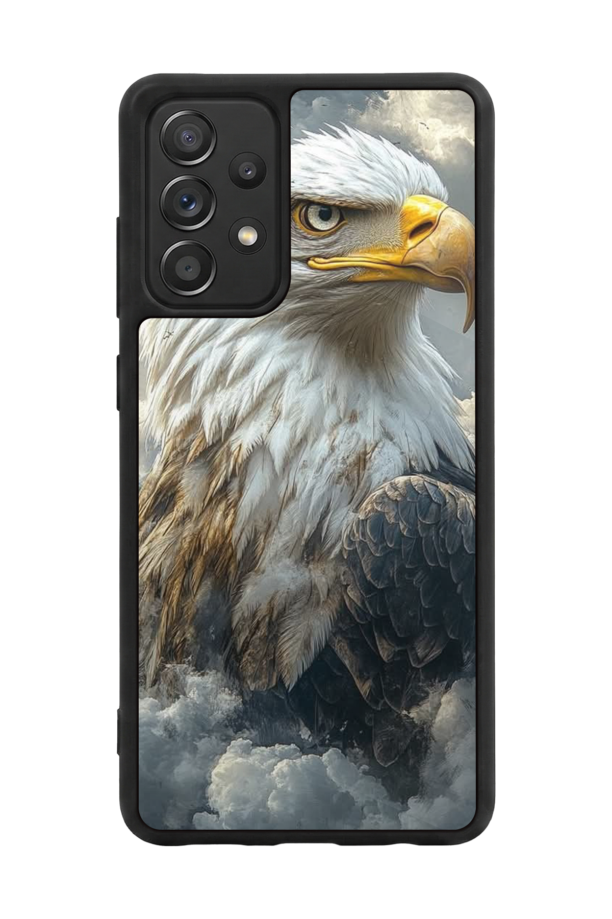 Samsung Galaxy A72 Uyumlu Besiktas Tasarımlı Glossy Premium Kılıf