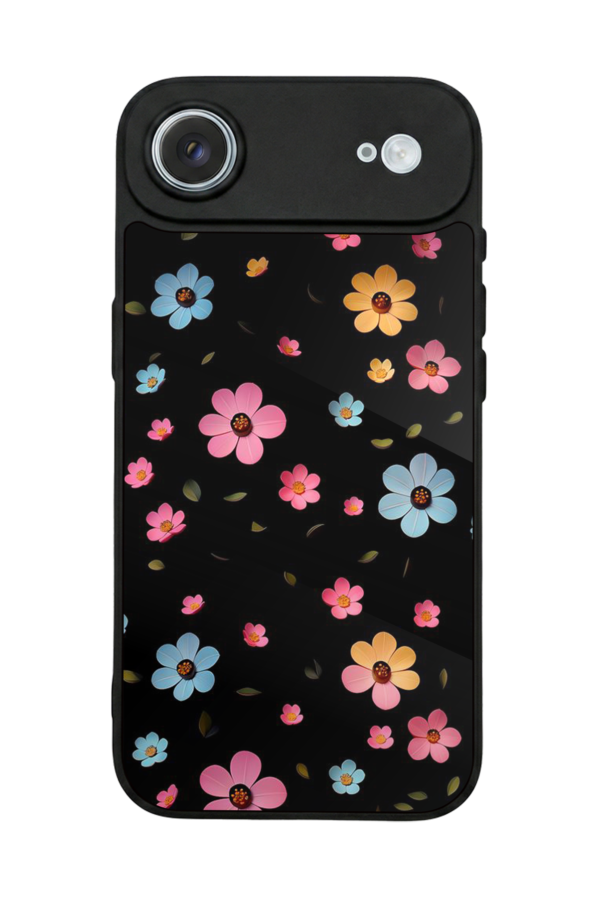 iPhone 17 Air Uyumlu Cicek Tasarımlı Glossy Premium Kılıf